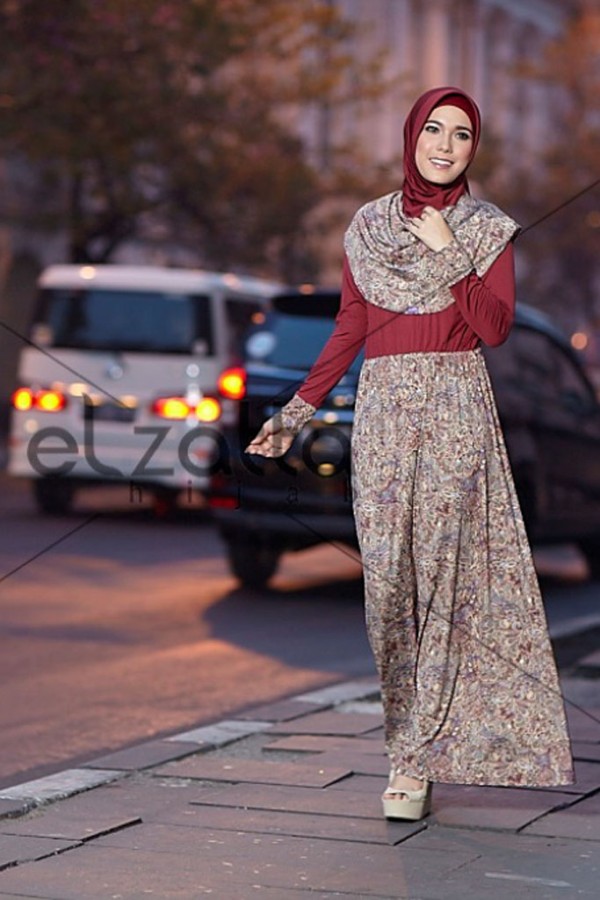  Elzatta  Gamis  Gasna Naliya ZAHRA GALERI MUSLIMAH Pusat Fashion Muslimah Model Terbaru